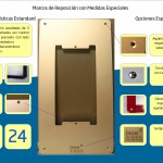 Marcos Especiales video portero Aluminio