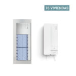 Presupuesto Audio-Portero Automatico TEGUI para 16 viviendas 2 hilos Sfera New